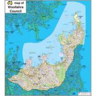 Woollahra Council LGA Map 